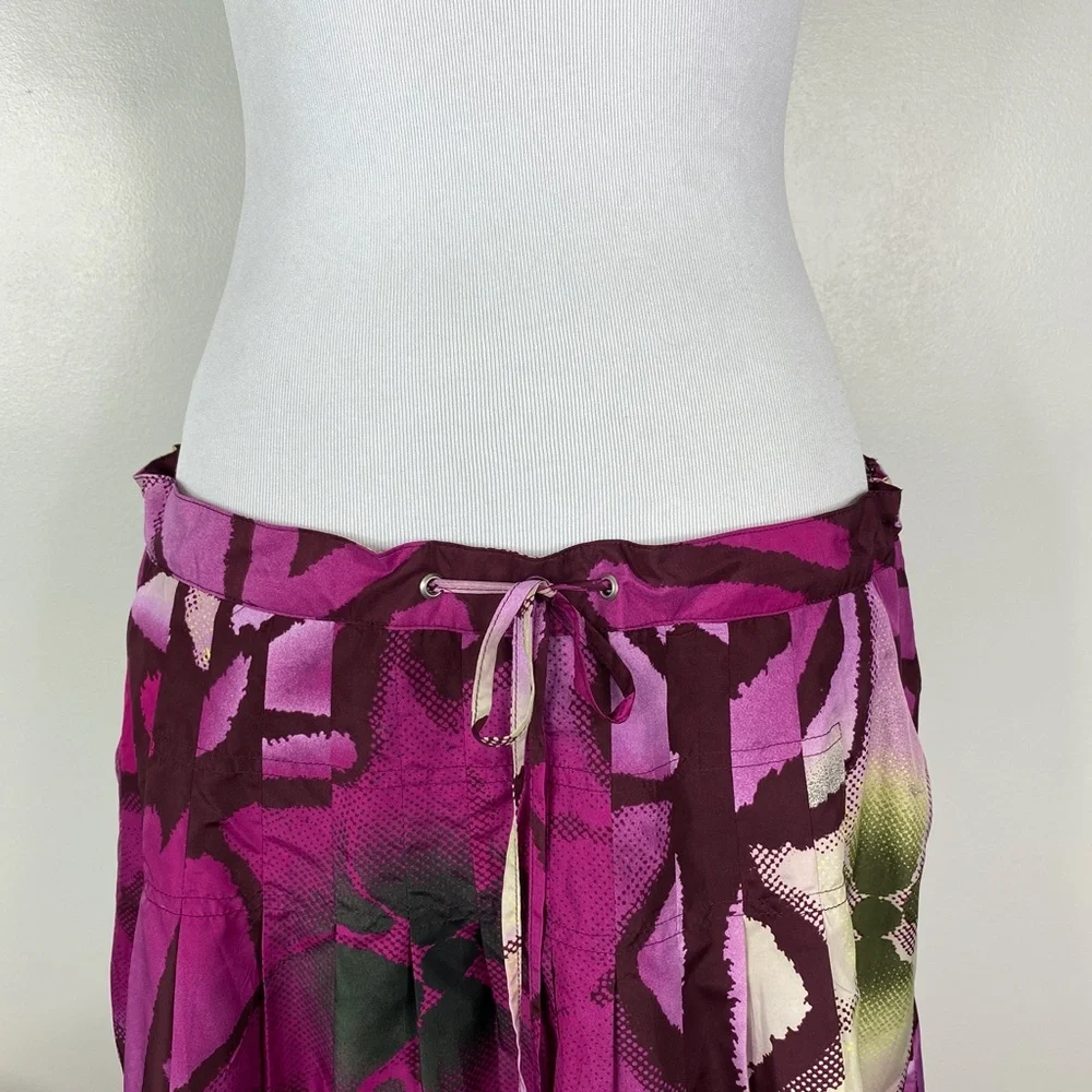 NWT Calvin Klein Pomegranate Multi-Color Skirt Plus Size 0X - Picture 4 of 13